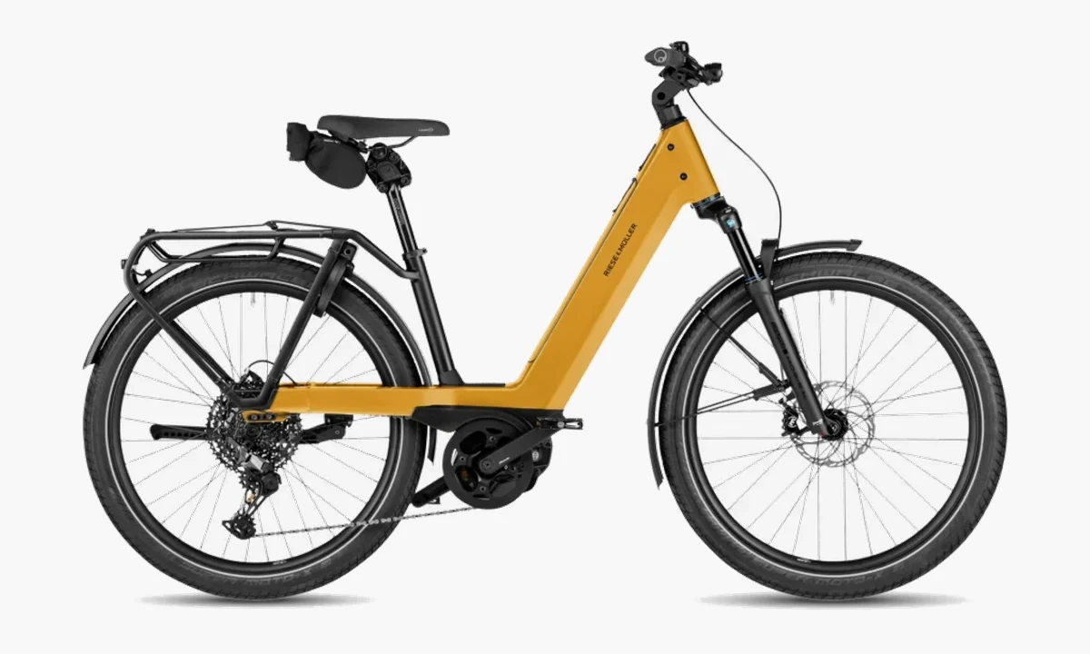 Riese & Müller Nevo5 Touring – Golden Yellow
